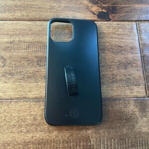 Loopy iPhone 12 case solid black